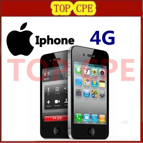 Original Apple iPhone 4 Factory Unlocked 16GB/32GB IOS 7 1.0GHz 3G WIFI GPS 5.0MP 3.5\