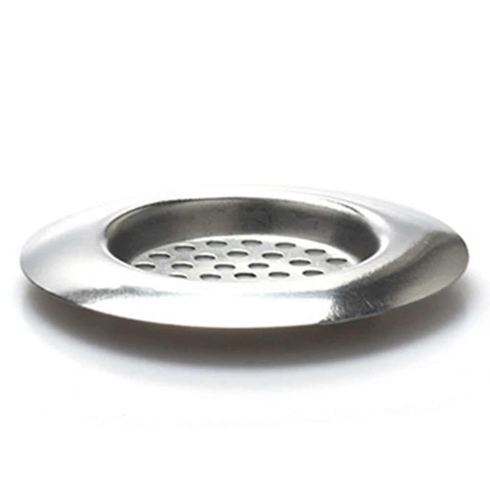 

Drain Stopper Cover Home Hair Filter Bath Stainless Steel Strainer Plug Sink Floor Drain Water Sink Dirt Catcher