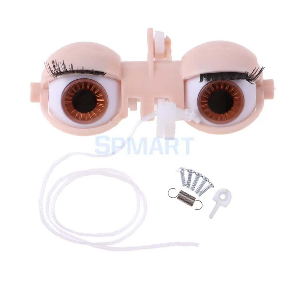 5 Pieces Eye Mechanism T Fixer Bar for 12inch RBL Neo Blythe Azone Pullip Doll Custom - Fixed Eye Mechanism Inside Face Shell