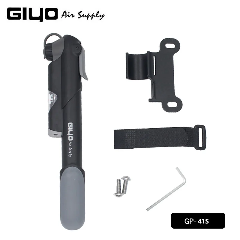 Насос для горного велосипеда GIYO GP 41S сделано в Тайване аксессуары велосипедов (A/V)