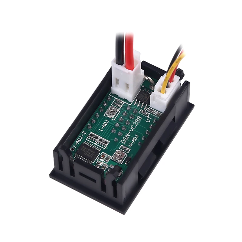 DC 100V 10A Voltmeter Ammeter Blue + Red LED Display Dual Digital  Amp Volt Meter Gauge Motorcycle Car Battery Monitor