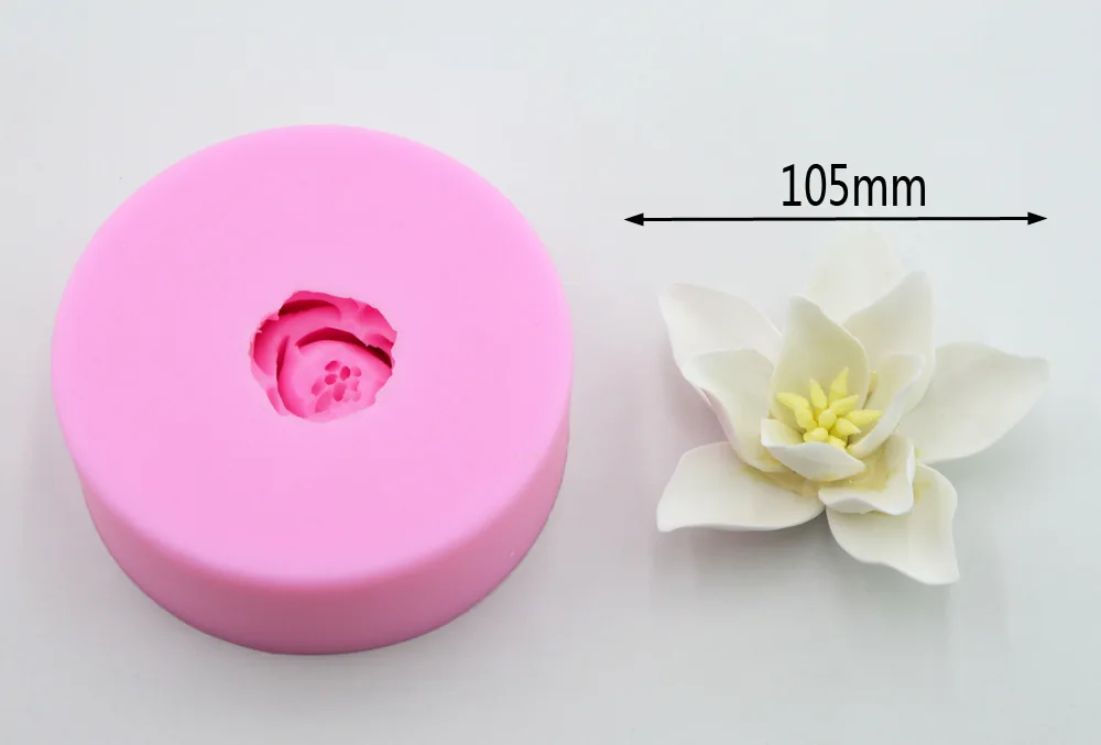 3D beautiful flower rose Silicone Mold Bouquet of roses Soap Molds Clay  Resin Gypsum Chocolate Candle Mold