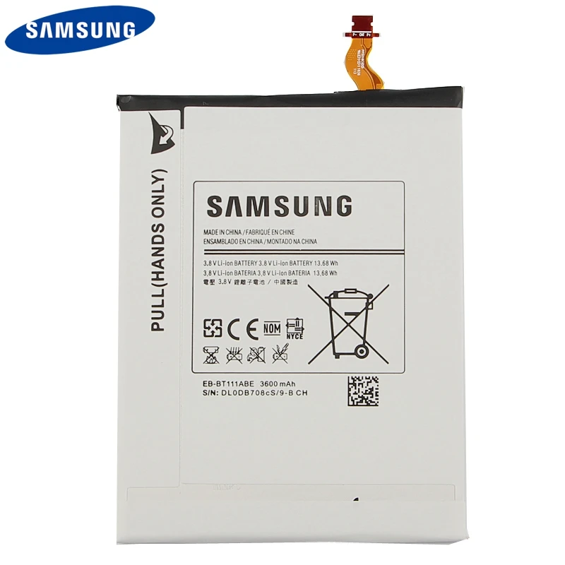 Оригинальная запасная аккумуляторная батарея для планшетов Samsung Φ T115 T116