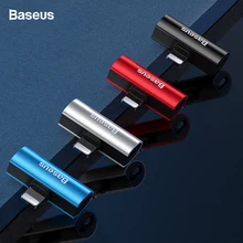 Baseus аудио адаптер для iPhone Xs Max Xr X 8 7 Plus разветвитель наушников разъем для наушников OTG кабель адаптер для iPhone Xsmax