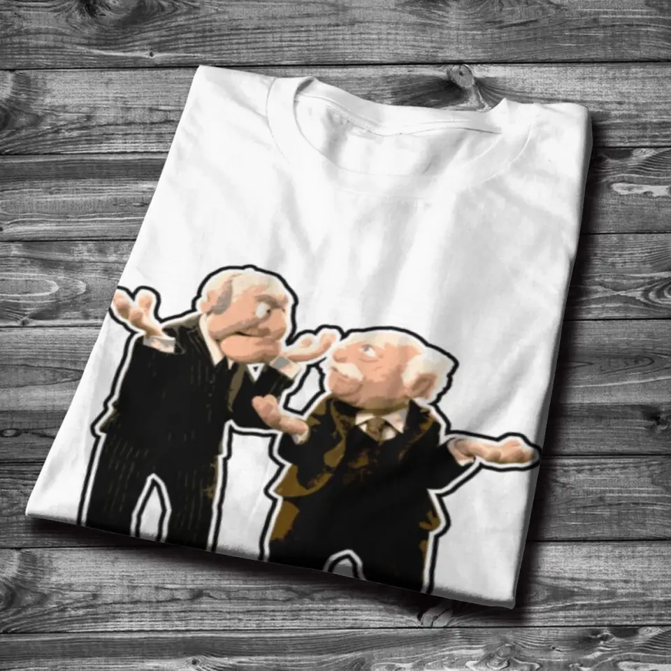 Funny Muppet Statler And Waldorf Haters Gonna Hate T Shirt Vintage
