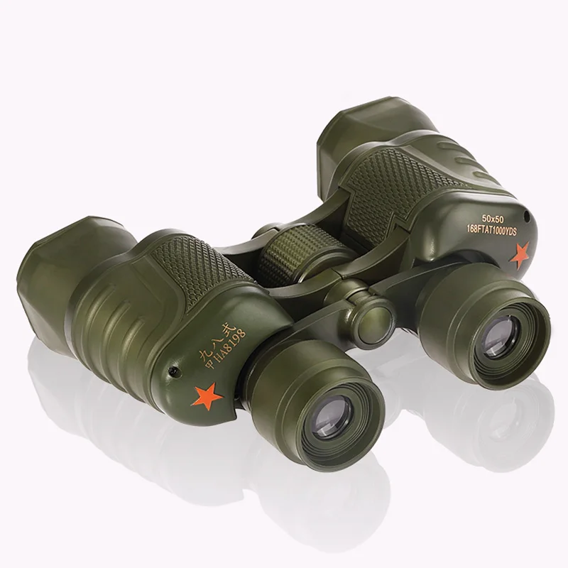 

2018 Professional 50X50 Binoculars Telescope Objective Lens High Power HD Adjust Binocolos Night Vision for Hunting Watching