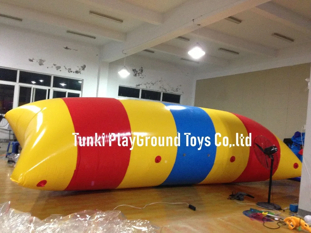 Top quality inflatable water catapult blob/water blob/water trampoline