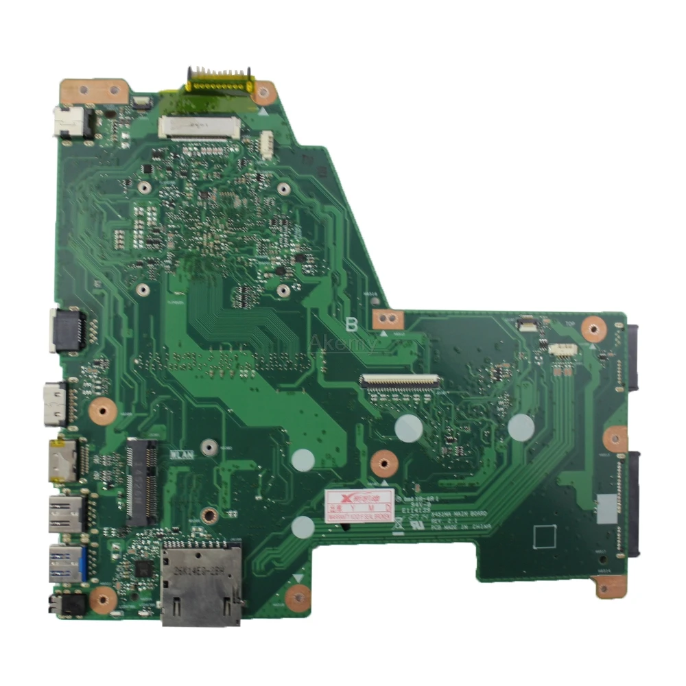 X451MA laptop motherboard REV 2.1 For ASUS F451M X451M X451MA Mainboard DDR3 100% test N2920 CPU 4
