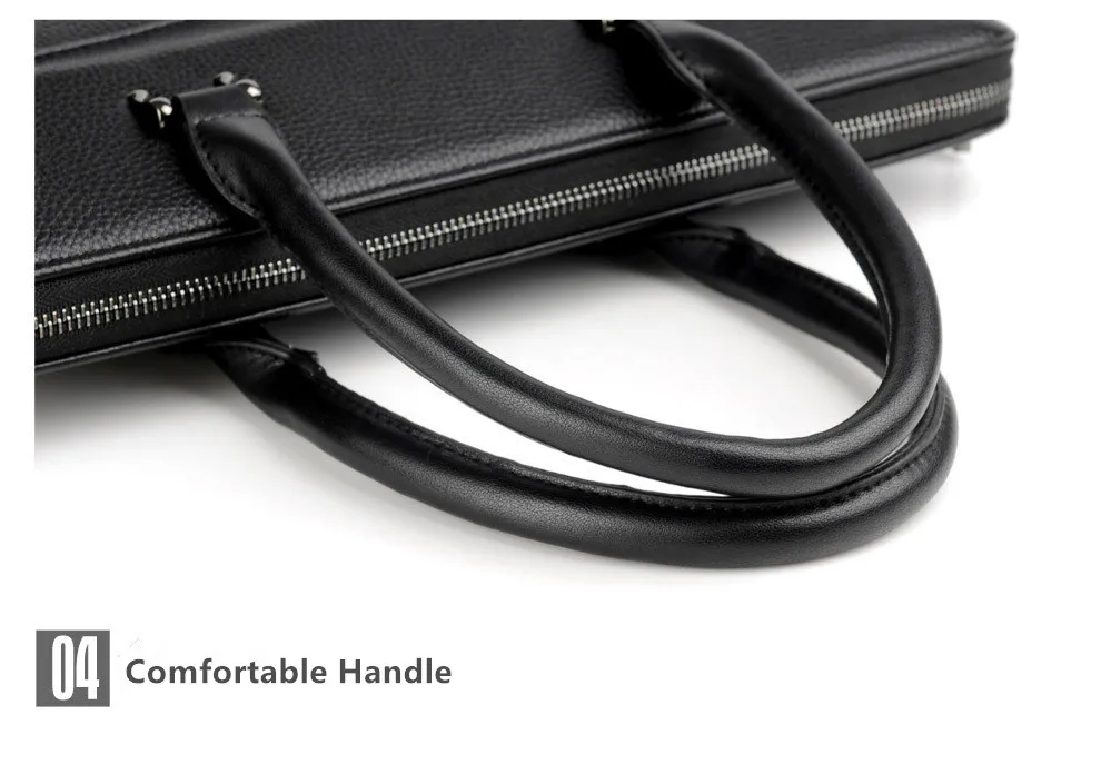 Для мужчин из микрофибры синтетические кожаный деловой портфель повседневное сумка для ноутбука сумка для путешествий