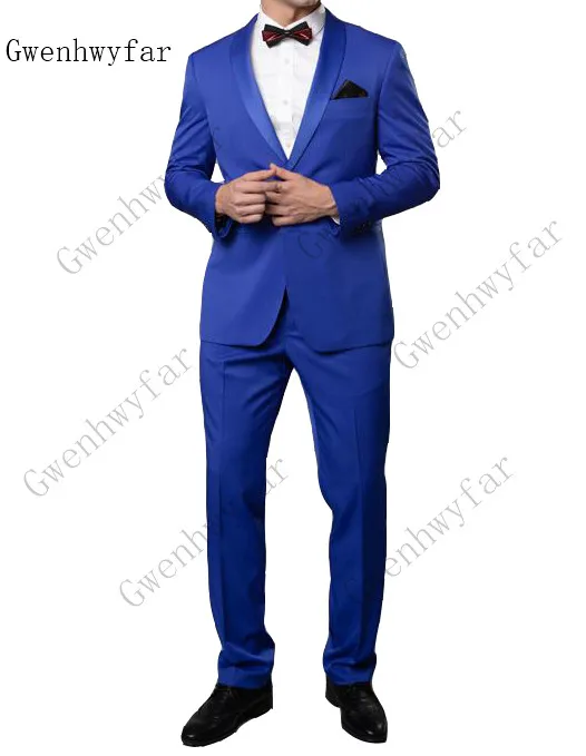 custom-made-groom-wedding-tuxedos-white-blue (2) _