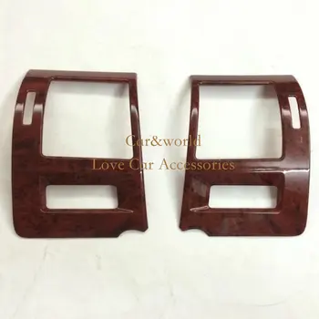 

For 2010-2017 Toyota Land Cruiser Prado FJ150 150 Front Console Air Conditioning Vent Outlet Cover Trim Chrome Car Accessories