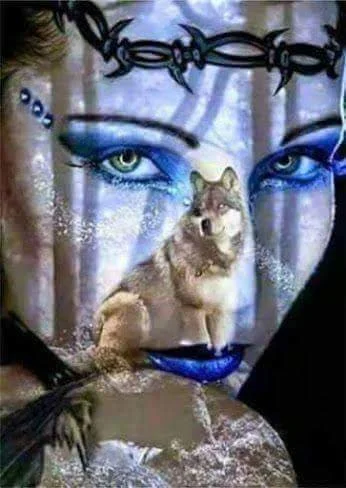 

Animals Wolf Girl Stickerei 2018 New DIY Diamond Painting Cross Stitch Full Square/Round Diamonds Embroidery For Living Room Ho