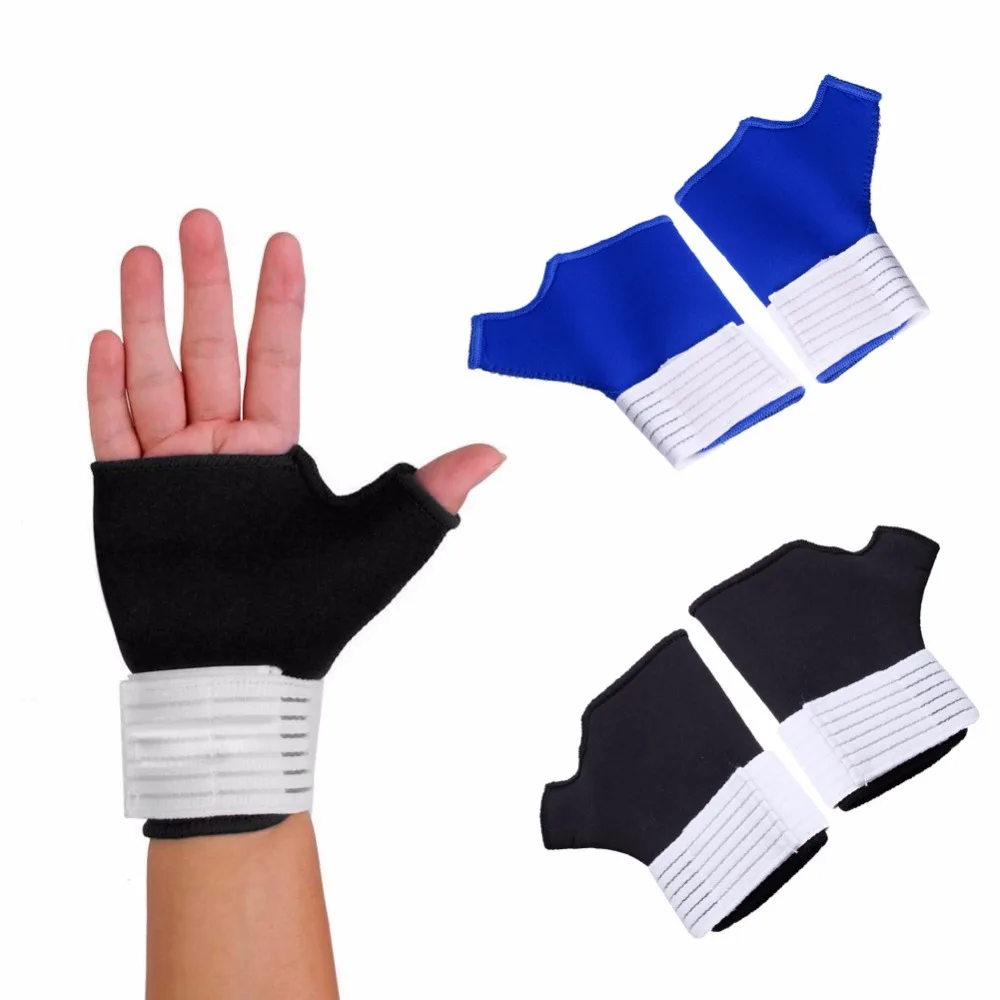 1 Pair Nylon Wrist Brace Support Thumb Wrap Hand Palm Splint Arthritis