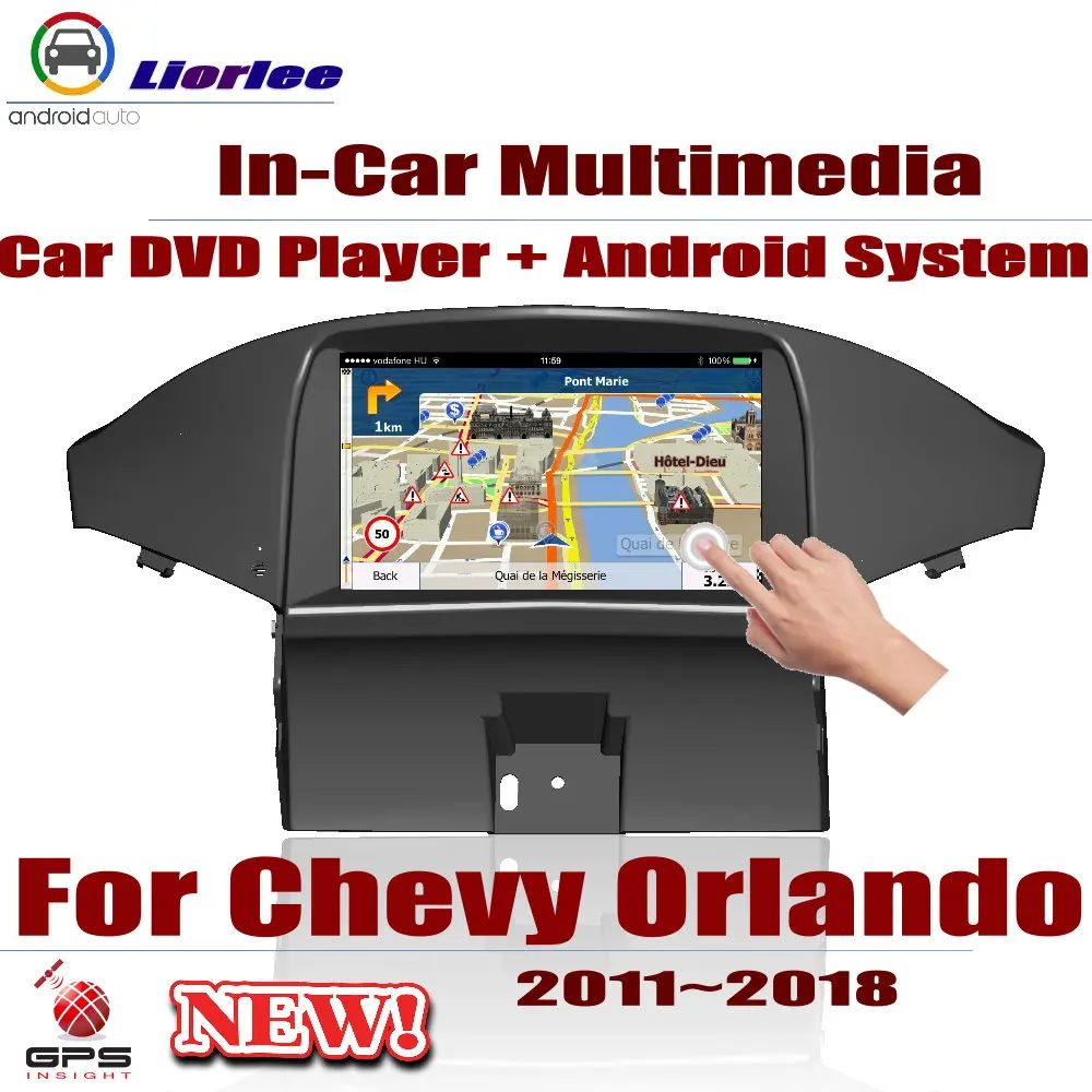 Автомобильный gps навигатор для Chevrolet Chevy Orlando 2011~ автомобильный Android мультимедийный плеер CD DVD Радио стерео усилитель BT USB экран