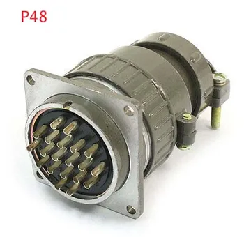 

Waterproof Aviation Plug Pannel Connector Adapter 4/9/20/26 Pins P48K Core 1pc