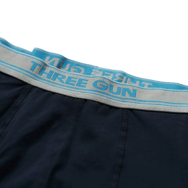 THREEGUN Lycra Undershirts Man Long Johns V- Neck Thermal Underwear Sets Fashion Waistband Male Winter Bottoms Warm Black