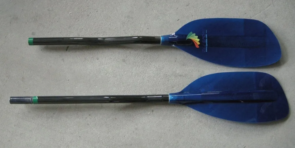 Стекловолокно Gaphics Blade весло для белой воды с углеродным коленчатый вал в настраиваемая длина