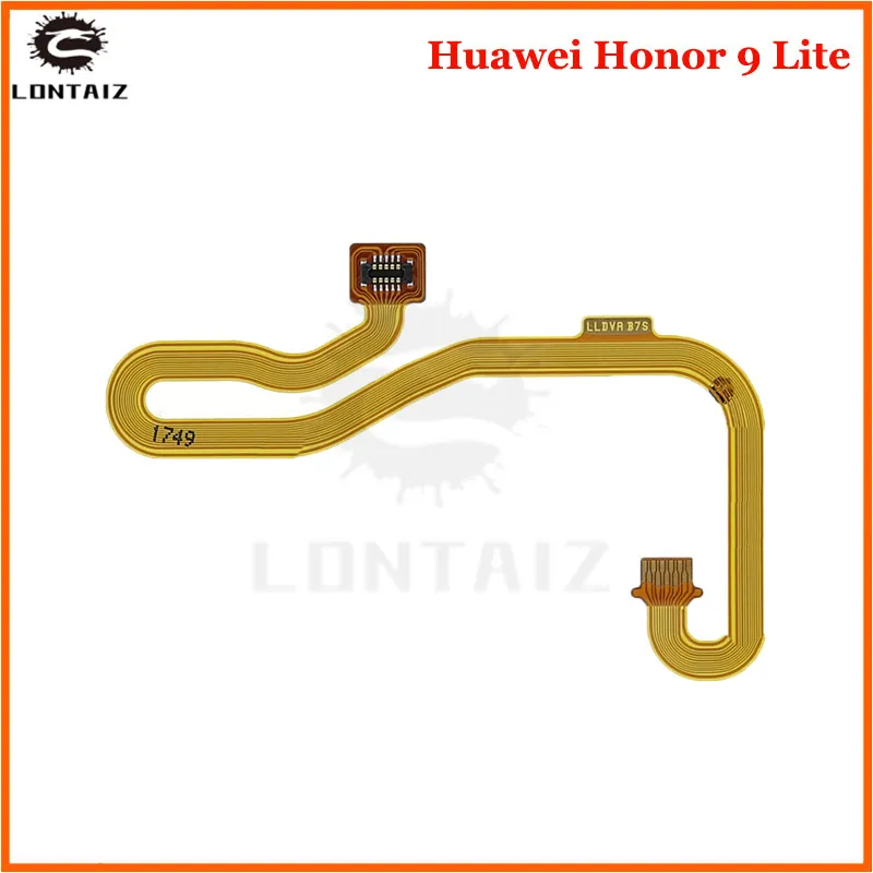 

high quality For Huawei Honor 9 lite Fingerprint Flex Cable Sensor Connector Menu Return Key Flex Cable Ribbon Repair Parts