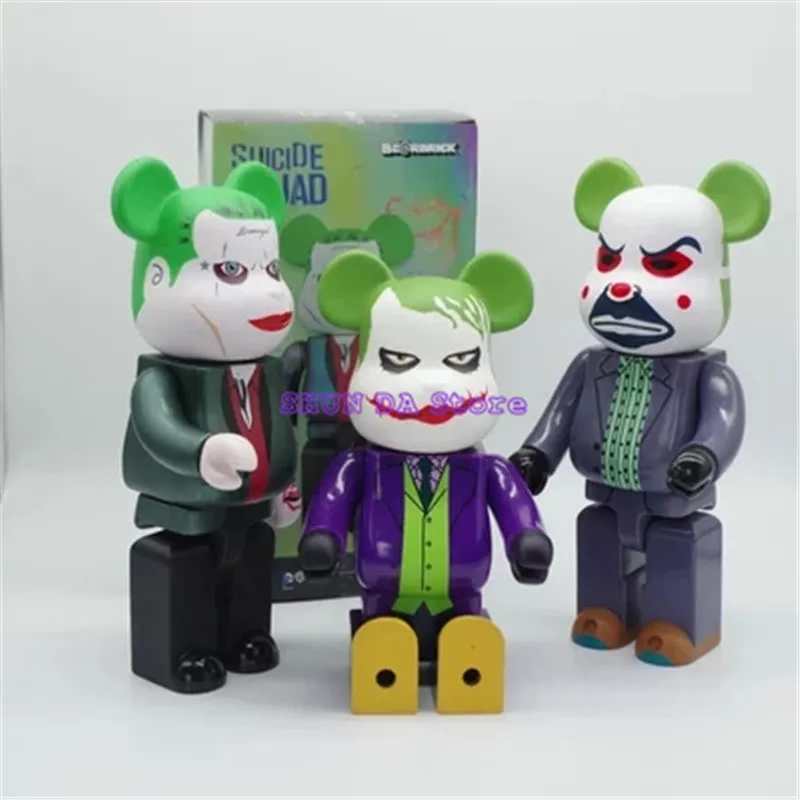 

11inch 28cm 400% Bearbrick Be@rbrick Joker Batman PVC Action Figure Collectible Model toy Gifts SD54