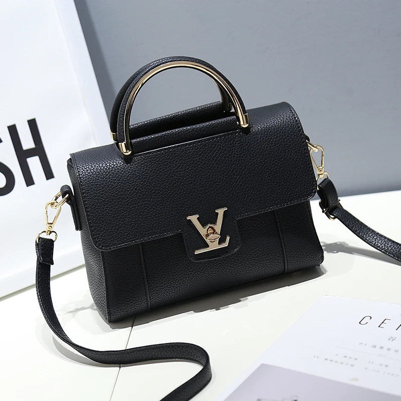 Aolen Luxury Famous Brand Women PU font b Leather b font font b Handbag b font