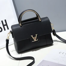 Aolen Lujo Famosa Marca PU de Las Mujeres Del Diseñador Bolso de Cuero Mujer Louis Bolso de Hombro de totalizador Bolsas Sac A Principal Femme de marca