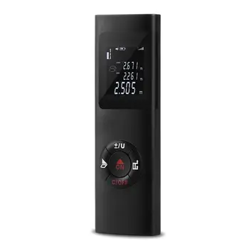 

High-Accuracy Range Finder 40M Ultra-Mini USB Charging Pocket Range Finder Distance Meter Test Tool