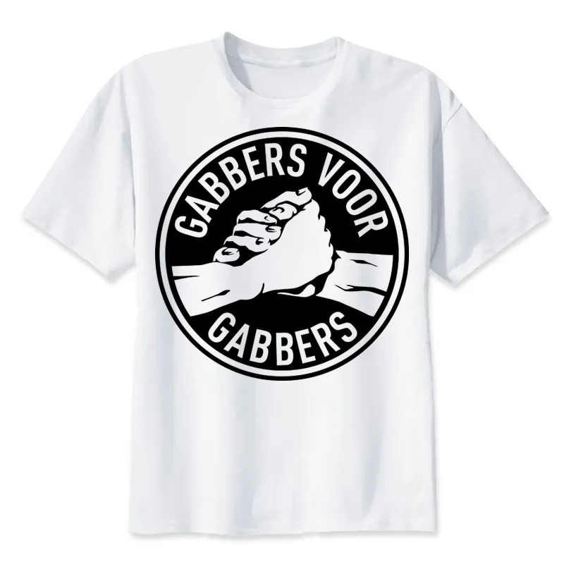

gabber Men Summer New O Neck Printed Short Sleeve Casual Style T-shirt Male Slim Floral Elasticed Casual Cotton T-shirt Y1635