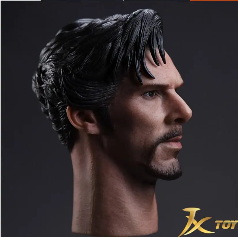 JXTOYS 1/6 Benedict Cumberbatch headplay Head Sculpt for 12'' Figure Hot Toys 