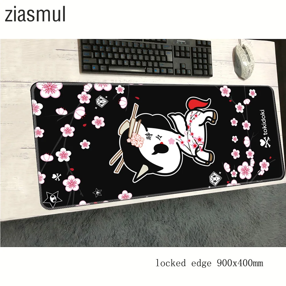 Tokidoki радужные коврики для мыши подарки 90x40 см Коврик notbook компьютерный коврик