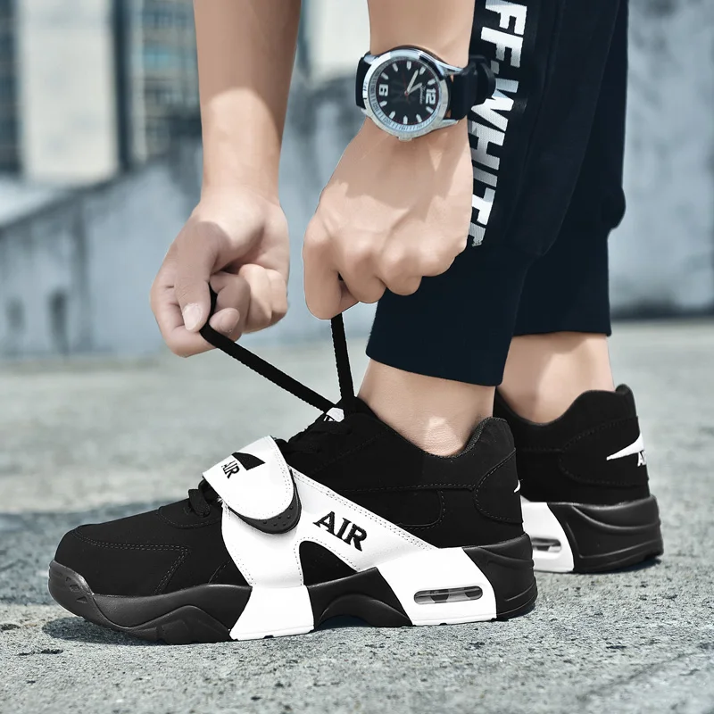 YRRFUOT Men's Casual Shoes Brand Light ComfortableFlats Shoes Fashion Sneakers Thick Bottom Trend Outdoor Non-slip Walking Shoes