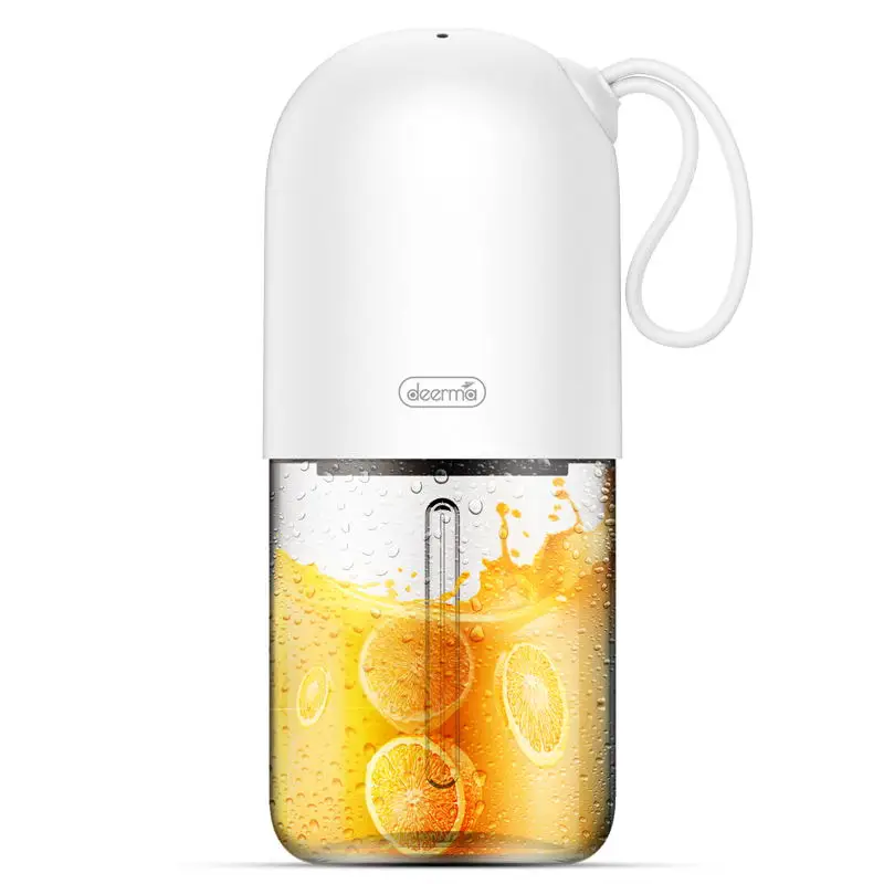 Xiaomi Deerma Portable Mini Fruit Juicer Kitchen Electric Mixer Mini Capsule Shape Powerful Electric Juices Cup for