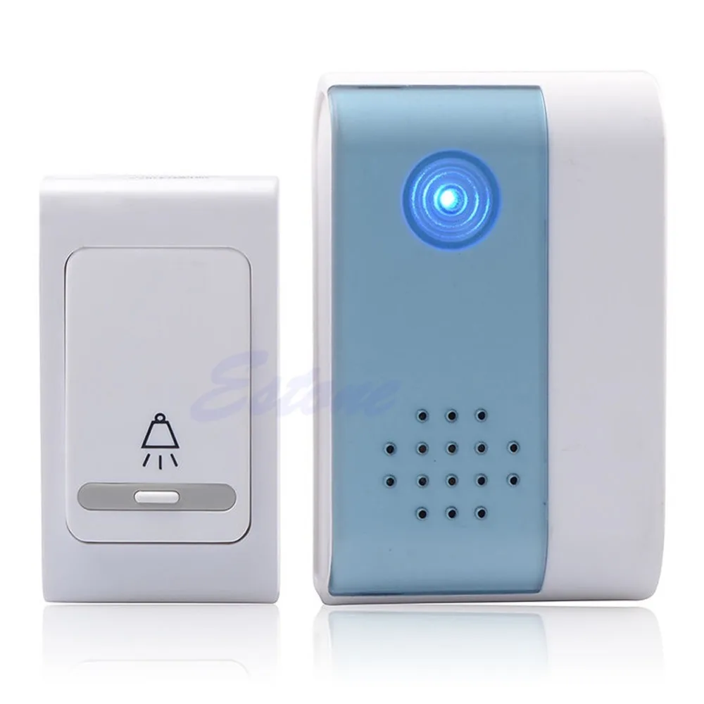 

38 Tunes Melody LED Digital Receiver Doorbell Remote Control Wireless Door Bell New 2017