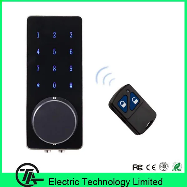 Remote Control S110 Door Lock Electronic Touch Screen Numeric Keypad