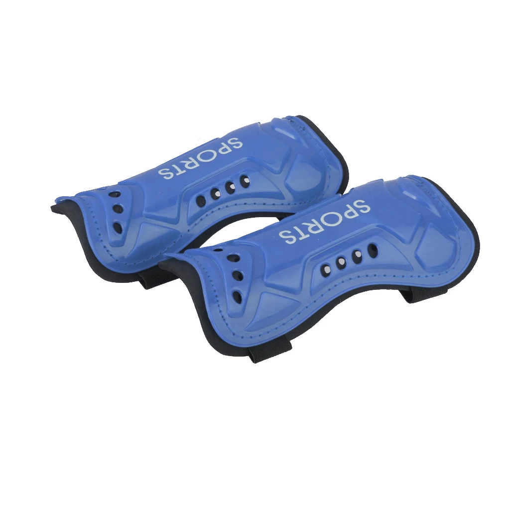 New 1 Pair Super Light and Soft Football Shin Pads Soccer Guards Sports Leg Protector Gear Football Shin Guard 