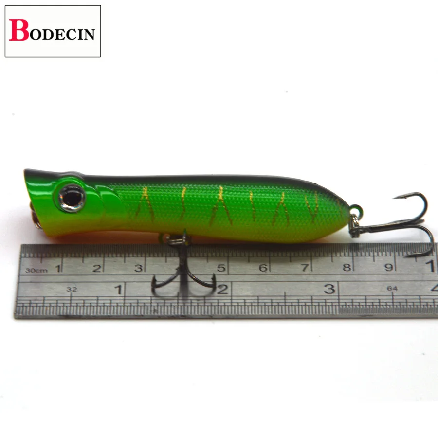 3D Isca Popper Sea Fishing Lure Sea Pesca Tackle Peche Topwater 1PCS Crankbait Poppers Fishing Lures Artificial Trout Hard Bait (16)