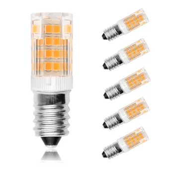

5 Pack E14 LED Corn Light Bulbs 5W 350 Lumen E14 Mini Edison Bulbs Warm White 3000K LED Bulb AC 220V-240V 360 Degree Beam Angle