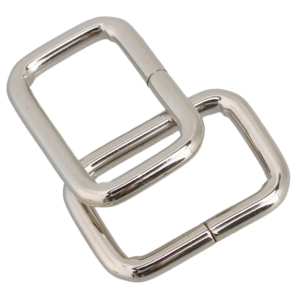 FGGS 20pcs Metal Bag Purse Snap Hook 25mm Rectangle Rings bing Belts