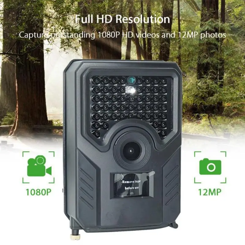 

PR-200 Outdoor Hunting Trail Camera Full HD 12MP 1080P Video Wild Camera Trap Scouting Infrared IR Trail IP54 Waterproof Camera