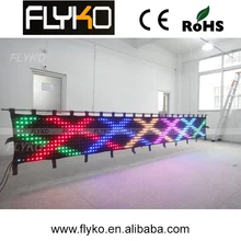 Экран дисплея рекламы светодиодный тканевый занавес