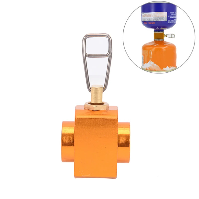 

1pc gas stove adaptor GAS Saver Shifter Refill Adapter Gas Camping Stove Cylinders
