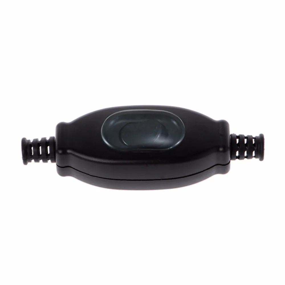  ON/OFF Switch For Table Lamp Desk Bed Light Cord Waterproof In Line Rocker Switch Parts Set 250V 6A