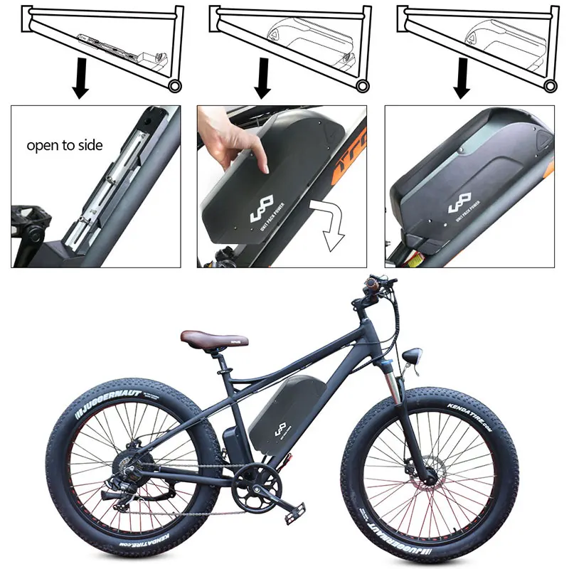 Discount 13S Sanyo Cell Ebike Battery 48V 17.5Ah Tiger Shark Electric Bicycle Lithium ion Battery with 30A BMS 2A Charger 1 Discount 13S Sanyo Cell Ebike Battery 48V 17.5Ah Tiger Shark Electric Bicycle Lithium ion Battery with 30A BMS 2A Charger 1