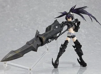 

SP-041 action model figure INSANE BLK Black Rock Shooter katana version Movable joints collection cartoon toy gifts