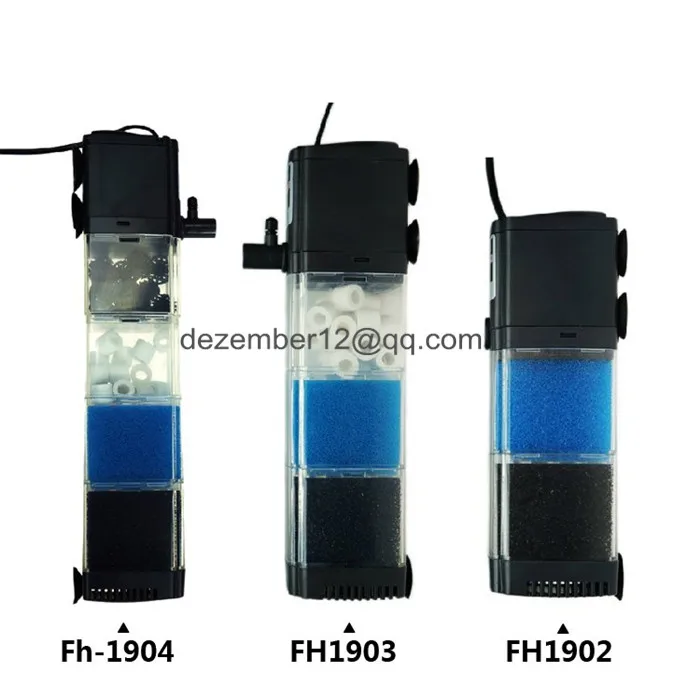 19W 1500L/H 3 Layers Aquarium Pond Submersible Filter Waterfall