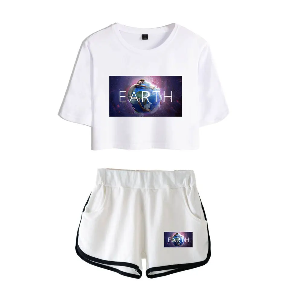 2019 LIL DICKY earth новые шорты женские повседневные супер шорты верхняя одежда Femme контрастные летние мягкие шорты с эластичной резинкой на талии