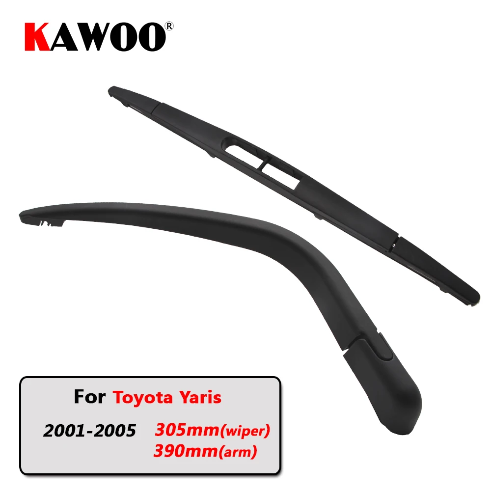 KAWOO Car Rear Wiper Blade Blades Back Window Wipers Arm For Toyota