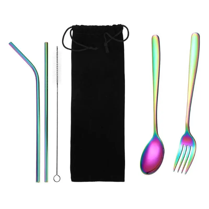 Reusable Metal Drinking Straw Cleaner Brush Test Tube Bottle Cleaning Tool - Цвет: 10