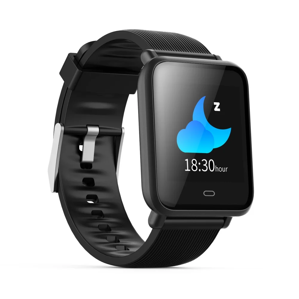

696 Q9 Smart Bracelet Sport Fitness Tracker Multifunction Q9 Waterproof Wristband Watch For iOS Android 1.3 inch Color Screen