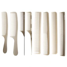 Professional Hair Salon Haircut Combs Plastic Mixed Type Dense Sparse Anti-static Hair Styling Section Hair Cutting Combs
