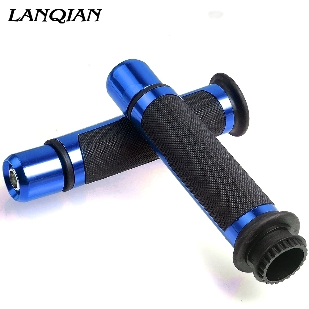 22 мм 7/8 ''Мотоцикл с ЧПУ руль ручки руля для HONDA CBR600RR CBR 600RR CBR 600 RR 2003 2004 2005 2006 2007 - Цвет: Синий